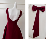 A-line Spaghetti Strap Short Prom Dress Homecoming Dress HZ1024