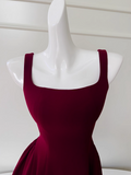 A-line Spaghetti Strap Short Prom Dress Homecoming Dress HZ1024