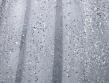 V-neck mesh sequin long prom dress, evening dress HZ1024