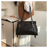 texture large capacity commuter shoulder bag HZ1024