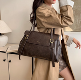 texture large capacity commuter shoulder bag HZ1024