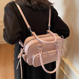 Retro Backpack Handbag HZ1024
