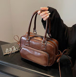 Retro Backpack Handbag HZ1024