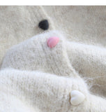 button simple knitted cardigan HZ1024