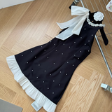 A-line beaded Halter Short Prom Dress,Homecoming Dress HZ1024