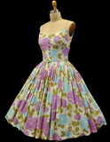 Spaghetti Straps A-Line Formal Dresses£¬Sweet Floral Birthday Dresses, Sleeveless Homecoming Dresses HZ1024