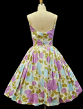 Spaghetti Straps A-Line Formal Dresses£¬Sweet Floral Birthday Dresses, Sleeveless Homecoming Dresses HZ1024