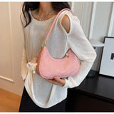 hand-held single-shoulder crescent bag crossbody bag HZ1024