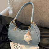 hand-held single-shoulder crescent bag crossbody bag HZ1024