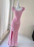 Sweet Mermaid Dress Sequin Birthday Dress Princess Dress HZ1024