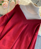 Long Sleeve Sweater High Neck Sweater HZ1024